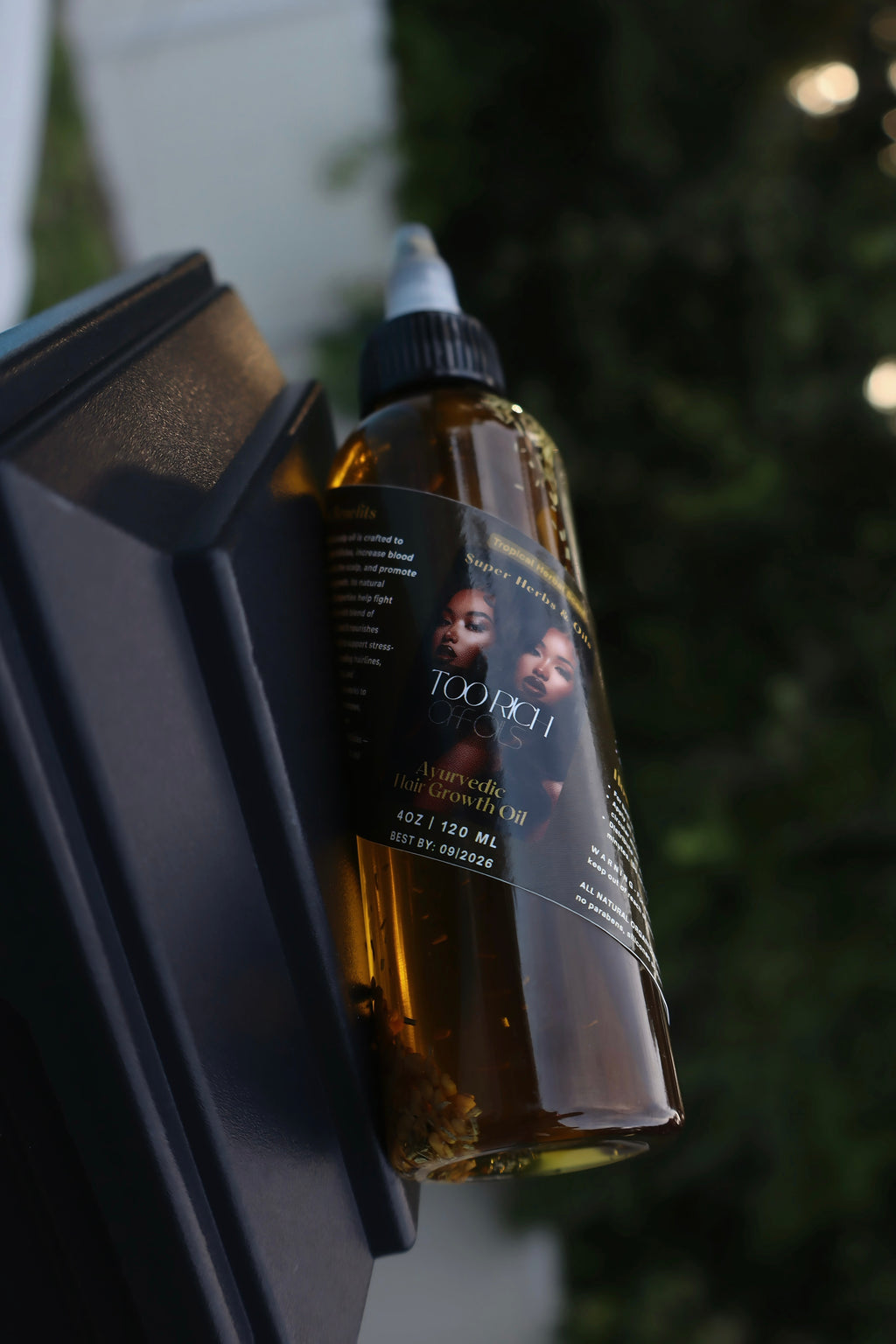 Extra Strength Ayurvedic Hair Growth Oil 4 oz (Tropic Botanical Scented)