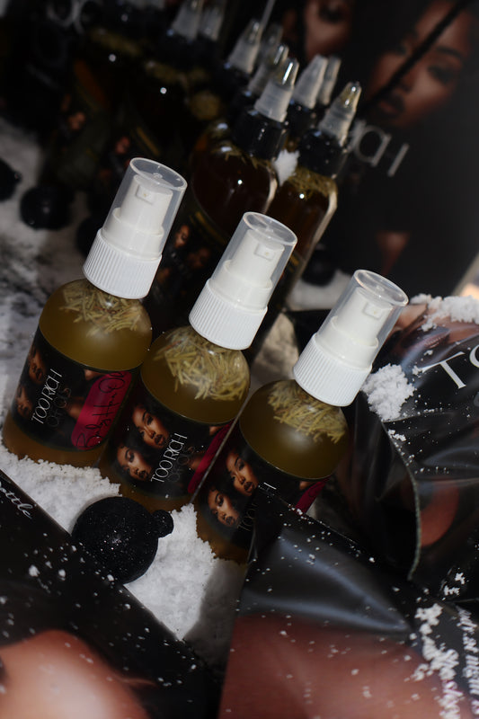 EDGES RESTORED | Baby Hair Oil — 2 oz (Very Light Perfume Scent)