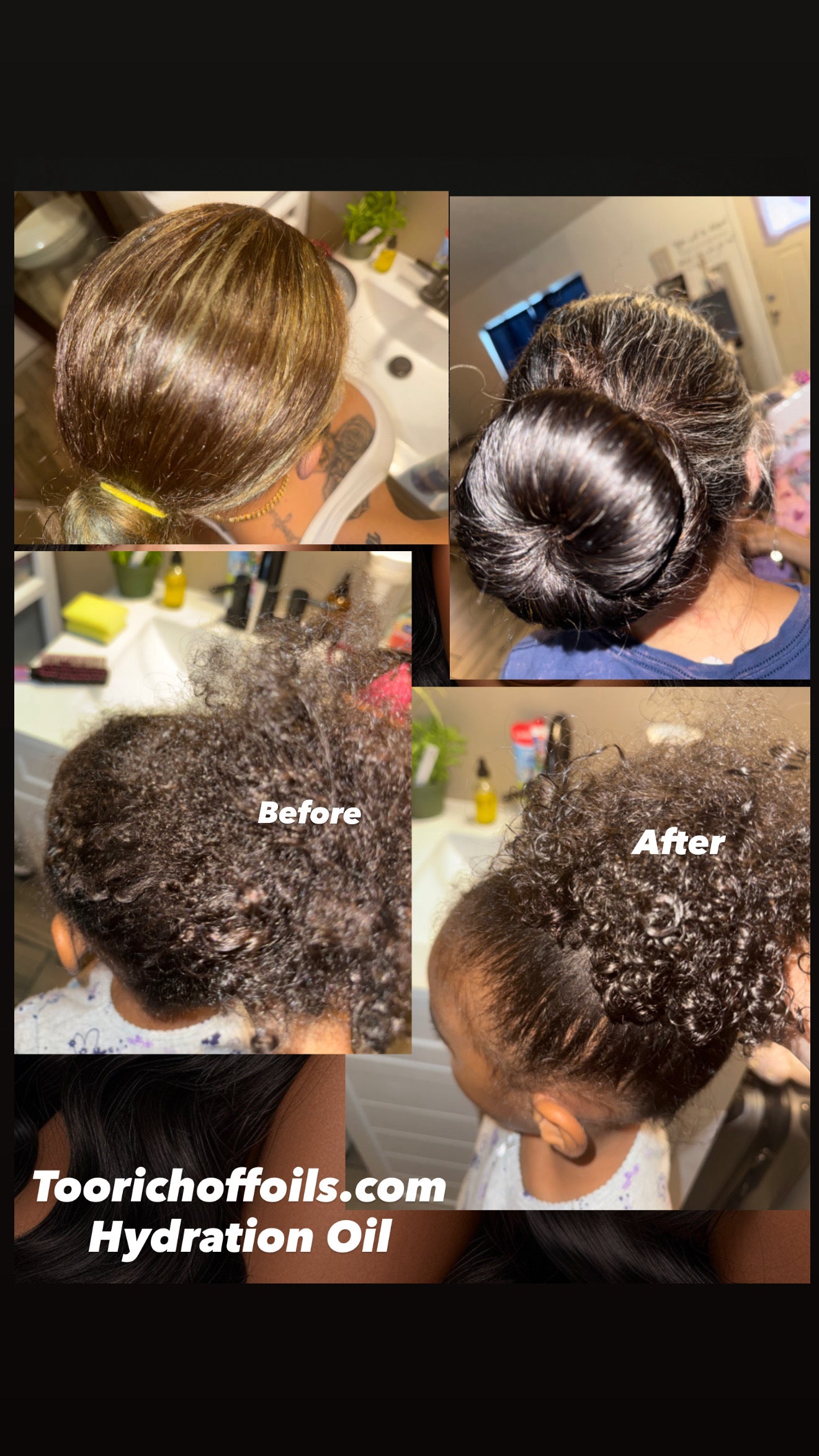 Hair, Thirst no more — Hydrating Oil 2 oz (Caribbean Scented)