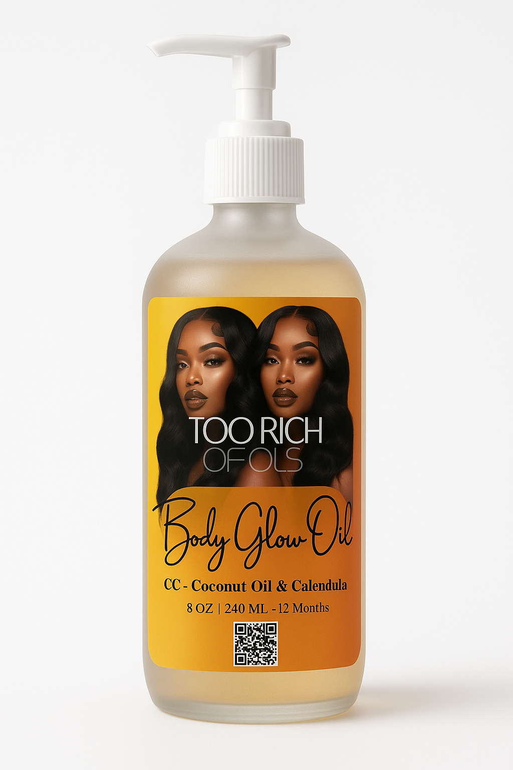 CC - Coconut Oil | Chamomile Body Glow Oil Vanilla Scented