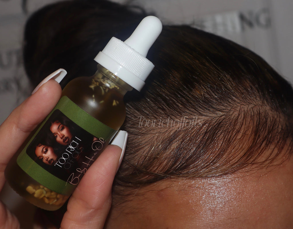 Edges Hair Growth Oil 2oz (Light Perfume Scent)