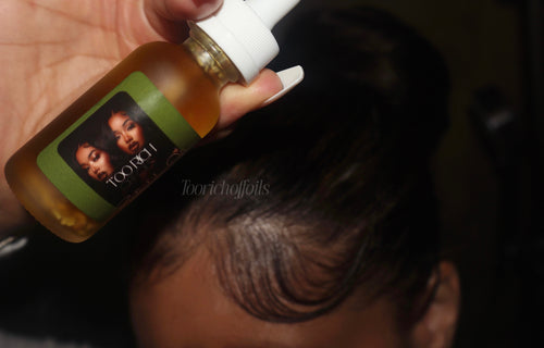Edges Hair Growth Oil 2oz (Light Perfume Scent)
